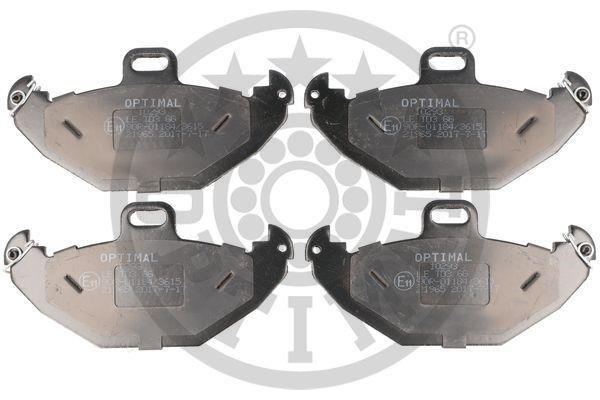 Optimal BP-10293 Rear disc brake pads, set BP10293