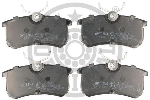 Optimal BP-10310 Rear disc brake pads, set BP10310