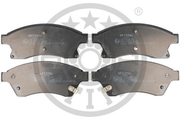 Optimal BP-12399 Front disc brake pads, set BP12399