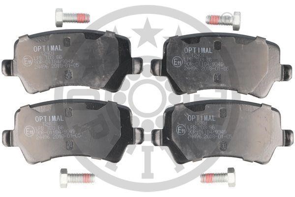 Optimal BP-12401 Rear disc brake pads, set BP12401