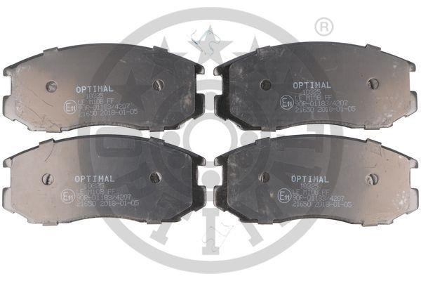 Optimal BP-10325 Front disc brake pads, set BP10325