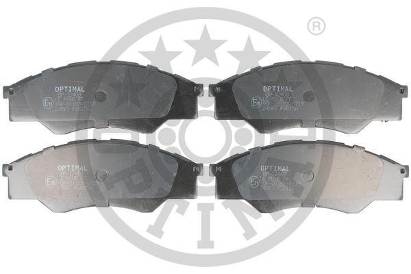 Optimal BP-12408 Front disc brake pads, set BP12408