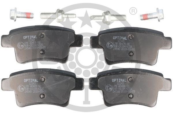 Optimal BP-12343 Rear disc brake pads, set BP12343