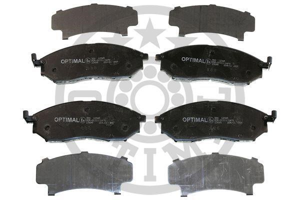 Optimal BP-12345 Front disc brake pads, set BP12345
