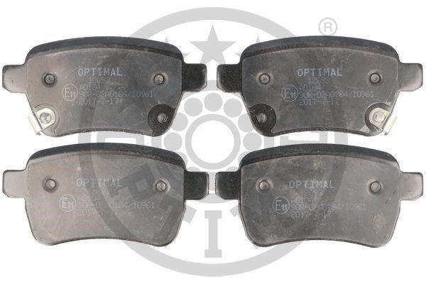 Optimal BP-12693 Rear disc brake pads, set BP12693