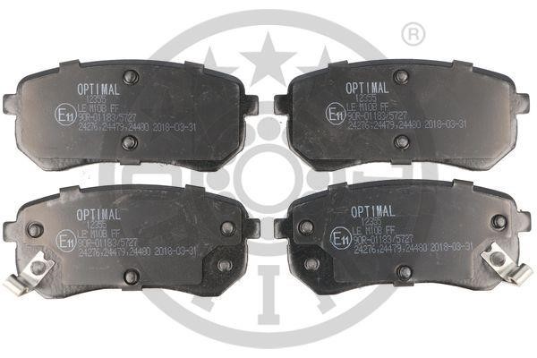 Optimal BP-12355 Rear disc brake pads, set BP12355
