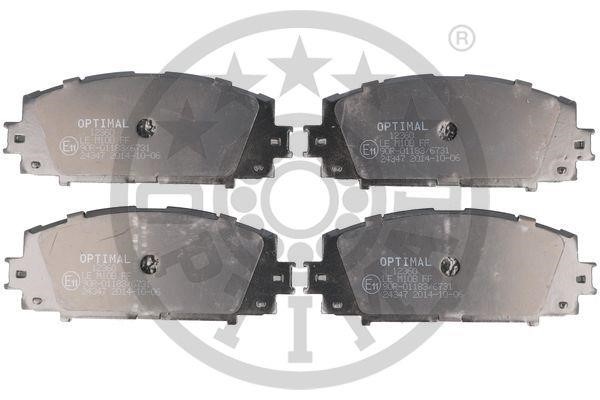 Optimal BP-12360 Brake Pad Set, disc brake BP12360