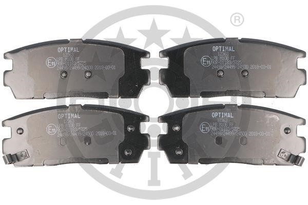 Optimal BP-12363 Front disc brake pads, set BP12363