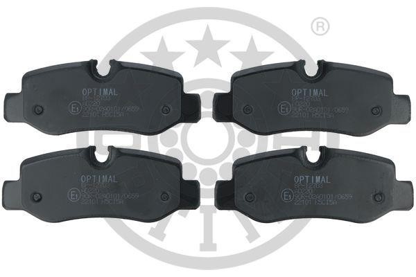 Optimal BP-12703 Brake Pad Set, disc brake BP12703