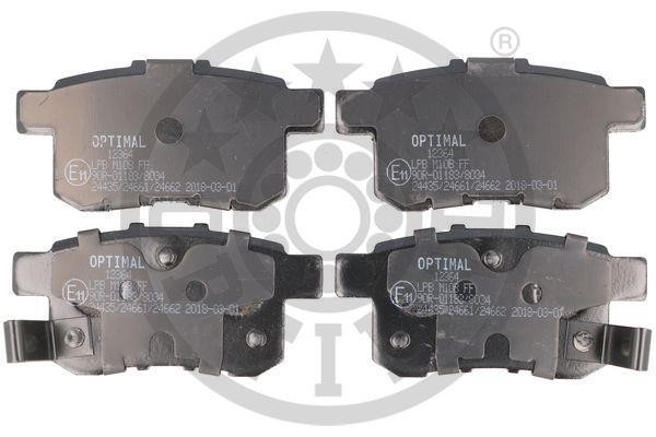 Optimal BP-12364 Rear disc brake pads, set BP12364