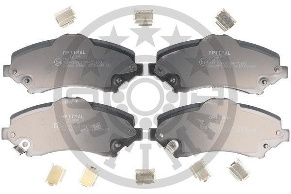 Optimal BP-12704 Front disc brake pads, set BP12704