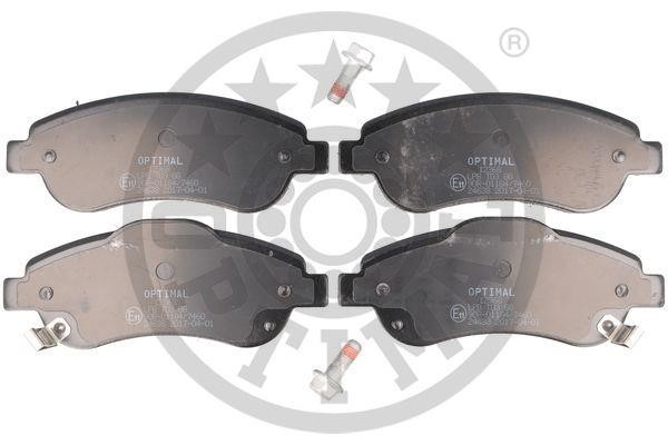 Optimal BP-12368 Brake Pad Set, disc brake BP12368