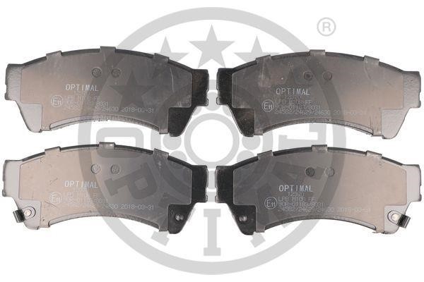 Optimal BP-12370 Brake Pad Set, disc brake BP12370
