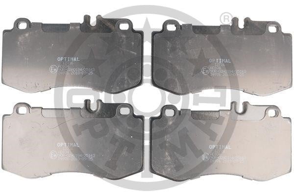 Optimal BP-12716 Brake Pad Set, disc brake BP12716