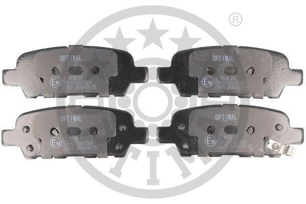 Optimal BP-12373 Front disc brake pads, set BP12373