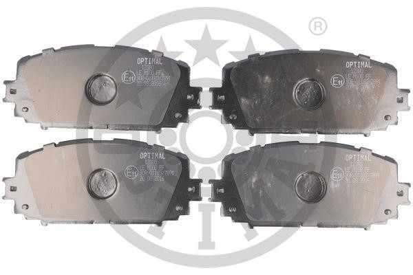 Optimal BP-12380 Front disc brake pads, set BP12380