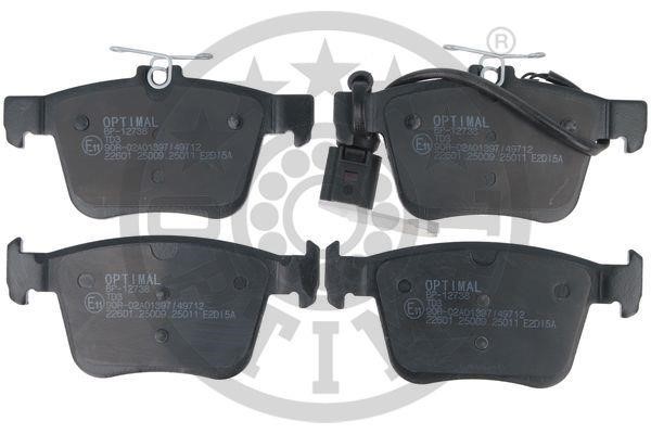 Optimal BP-12738 Rear disc brake pads, set BP12738
