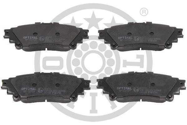 Optimal BP-12729 Front disc brake pads, set BP12729