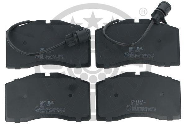 Optimal BP-12736 Front disc brake pads, set BP12736