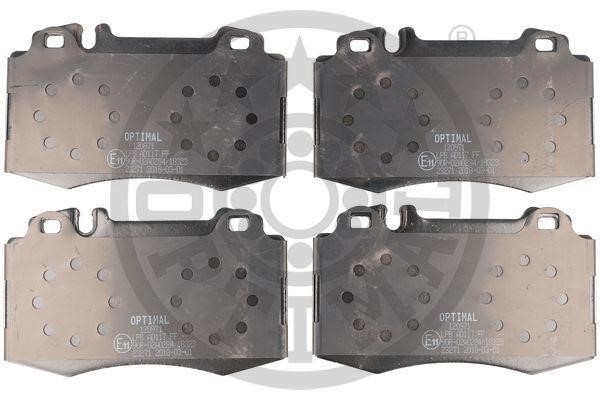 Optimal BP-12743 Front disc brake pads, set BP12743