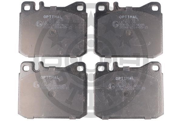 Optimal BP-23011 Brake Pad Set, disc brake BP23011