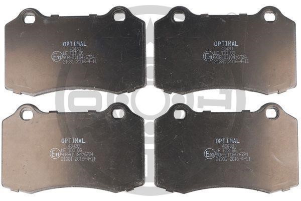 Optimal BP-43430 Brake Pad Set, disc brake BP43430