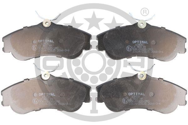 Optimal BP-63400 Front disc brake pads, set BP63400