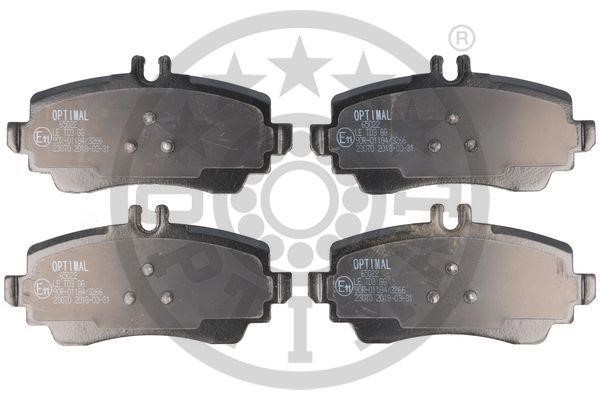 Optimal BP-65022 Brake Pad Set, disc brake BP65022