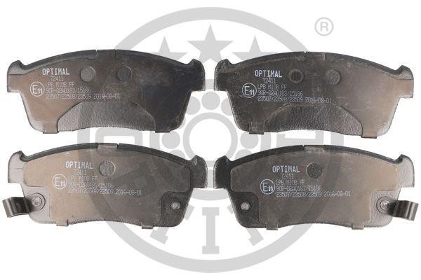 Optimal BP-72411 Brake Pad Set, disc brake BP72411