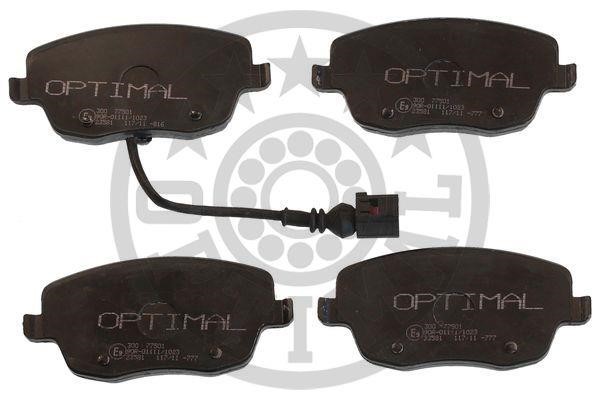 Optimal BP-77501 Brake Pad Set, disc brake BP77501