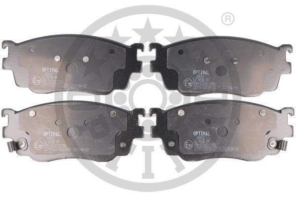 Optimal BP-80012 Front disc brake pads, set BP80012