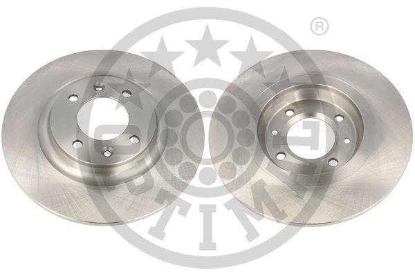 Optimal BS-9164 Rear brake disc, non-ventilated BS9164