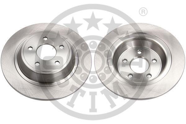 Optimal BS-9168 Rear brake disc, non-ventilated BS9168