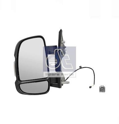 DT Spare Parts 12.83016 Outside Mirror, driver cab 1283016