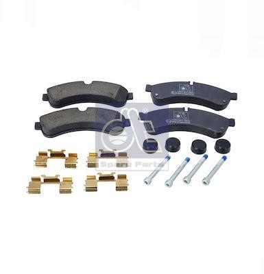 DT Spare Parts 7.92620 Rear disc brake pads, set 792620
