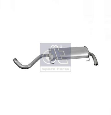 DT Spare Parts 12.27157 Middle-/End Silencer 1227157