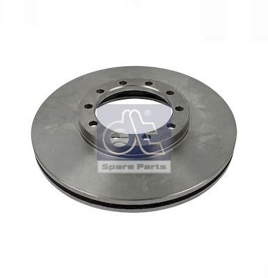 DT Spare Parts 6.61021 Front brake disc ventilated 661021