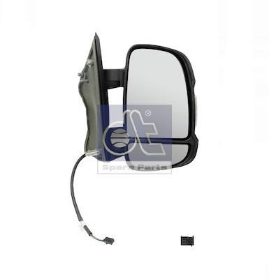 DT Spare Parts 12.83004 Outside Mirror, driver cab 1283004
