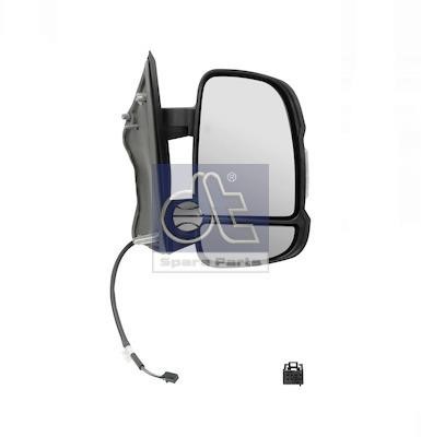 DT Spare Parts 12.83025 Outside Mirror, driver cab 1283025