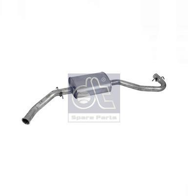 DT Spare Parts 12.27155 Middle-/End Silencer 1227155