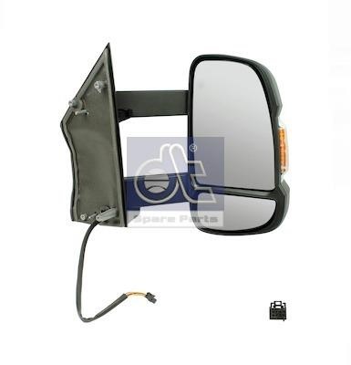 DT Spare Parts 12.83013 Outside Mirror, driver cab 1283013