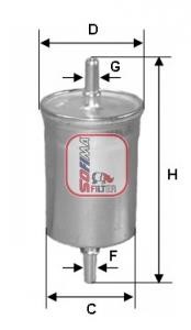 Sofima S 3740 B Fuel filter S3740B