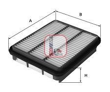 Sofima S3652A Air filter S3652A S3652A Sofima Air filter