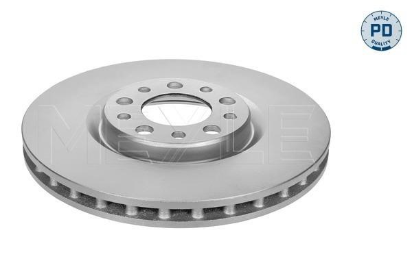 Meyle 15155210004PD Front brake disc ventilated 15155210004PD