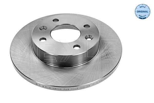 Meyle 16-15 521 0035 Unventilated front brake disc 16155210035