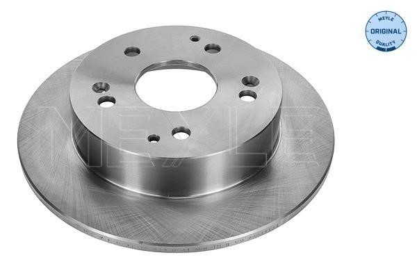 Meyle 31155230057 Rear brake disc, non-ventilated 31155230057