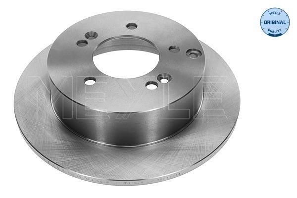 Meyle 28155230011 Rear brake disc, non-ventilated 28155230011