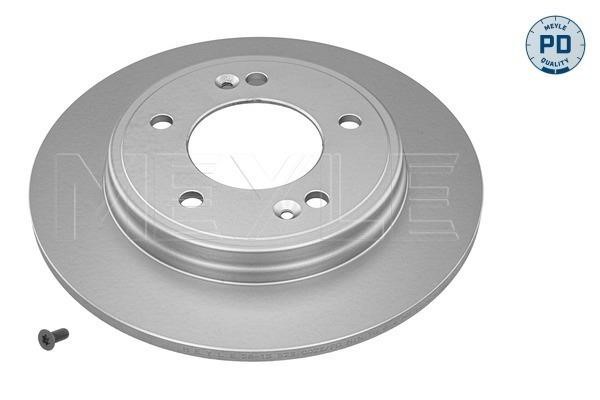 Meyle 28-15 523 0022/PD Rear brake disc, non-ventilated 28155230022PD