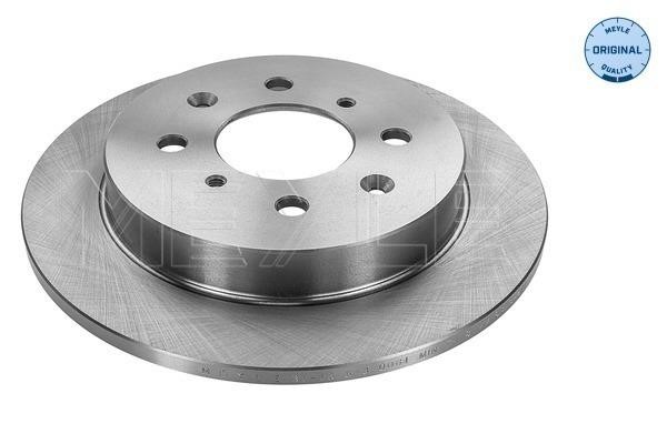 Meyle 31155230061 Rear brake disc, non-ventilated 31155230061