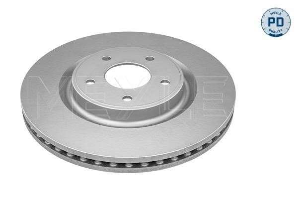 Meyle 36-15 521 0075/PD Front brake disc ventilated 36155210075PD